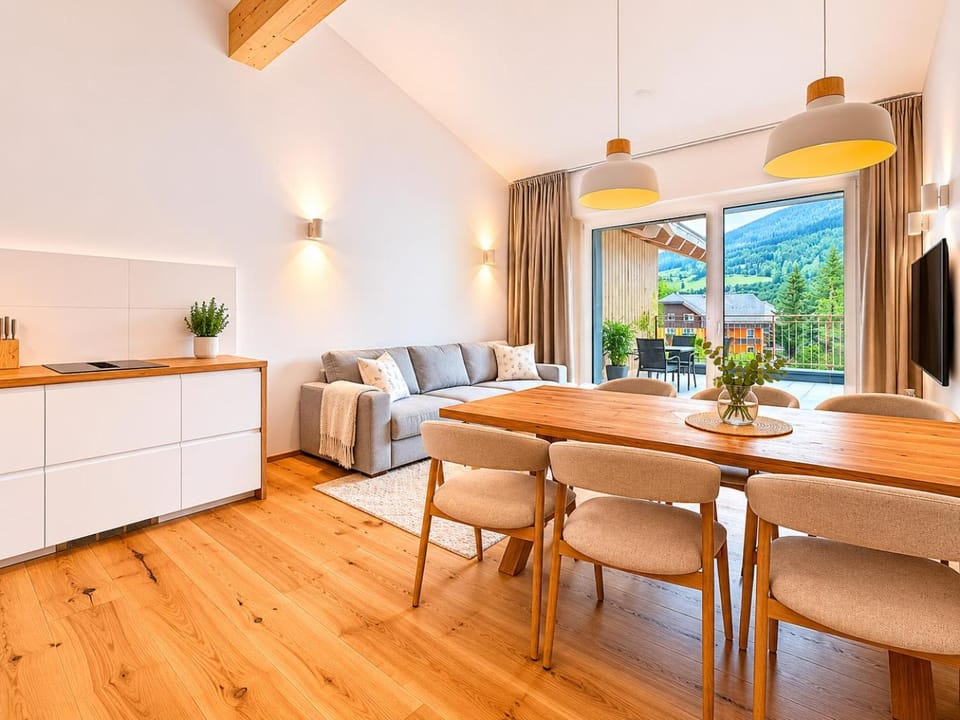 View (from property/room), Living room, Dining area