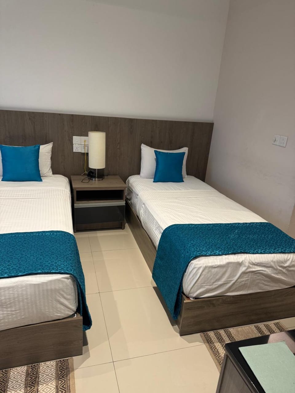 Ocean Breeze Coastal Blue Studio Apartment in Negombo