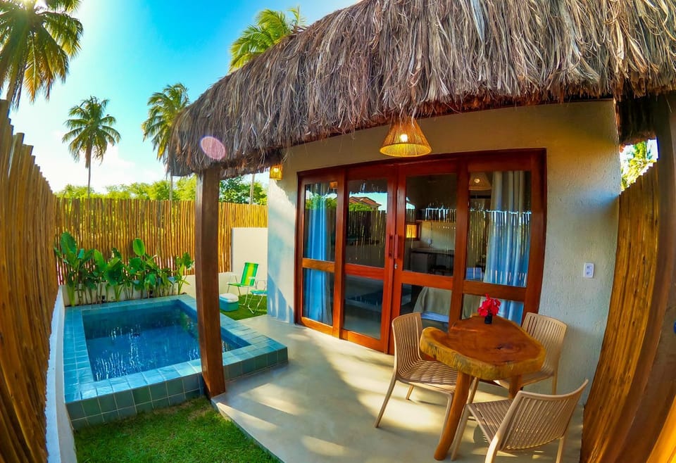 Patio, Natural landscape, Garden, Garden view, Pool view, Swimming pool