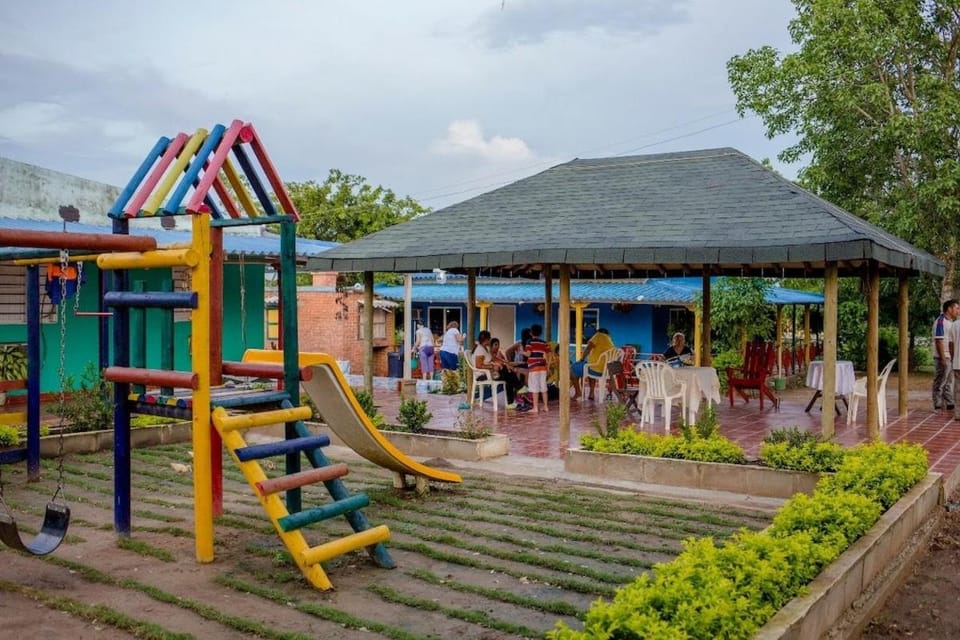 Natural landscape, Children play ground