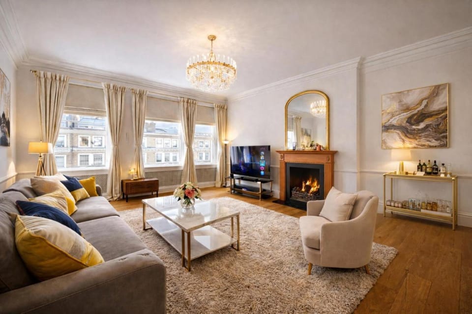 LuxuryLondonStays - Knightsbridge & South Kensington Private Garden Super King 2Beds 2Bath by Hyde Park & Royal Albert Hall Apartment in City of Westminster