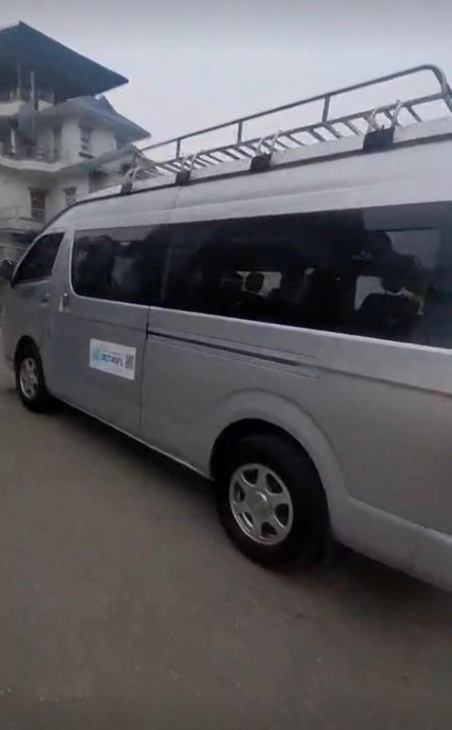 15 seater Luxary Hiace Vehicle Docked boat in Nepal