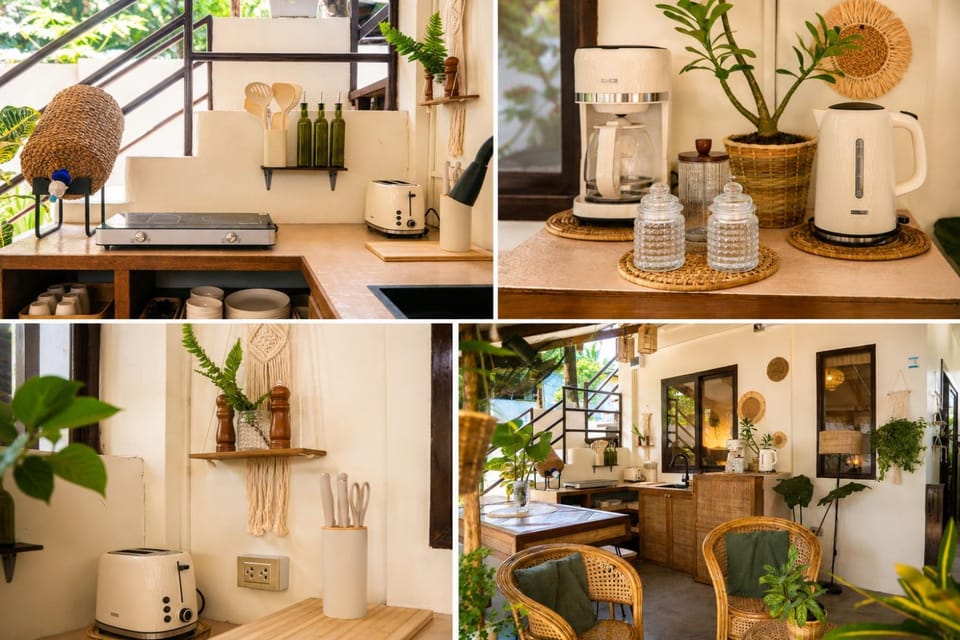 Coffee/tea facilities, Kitchen or kitchenette, Dining area