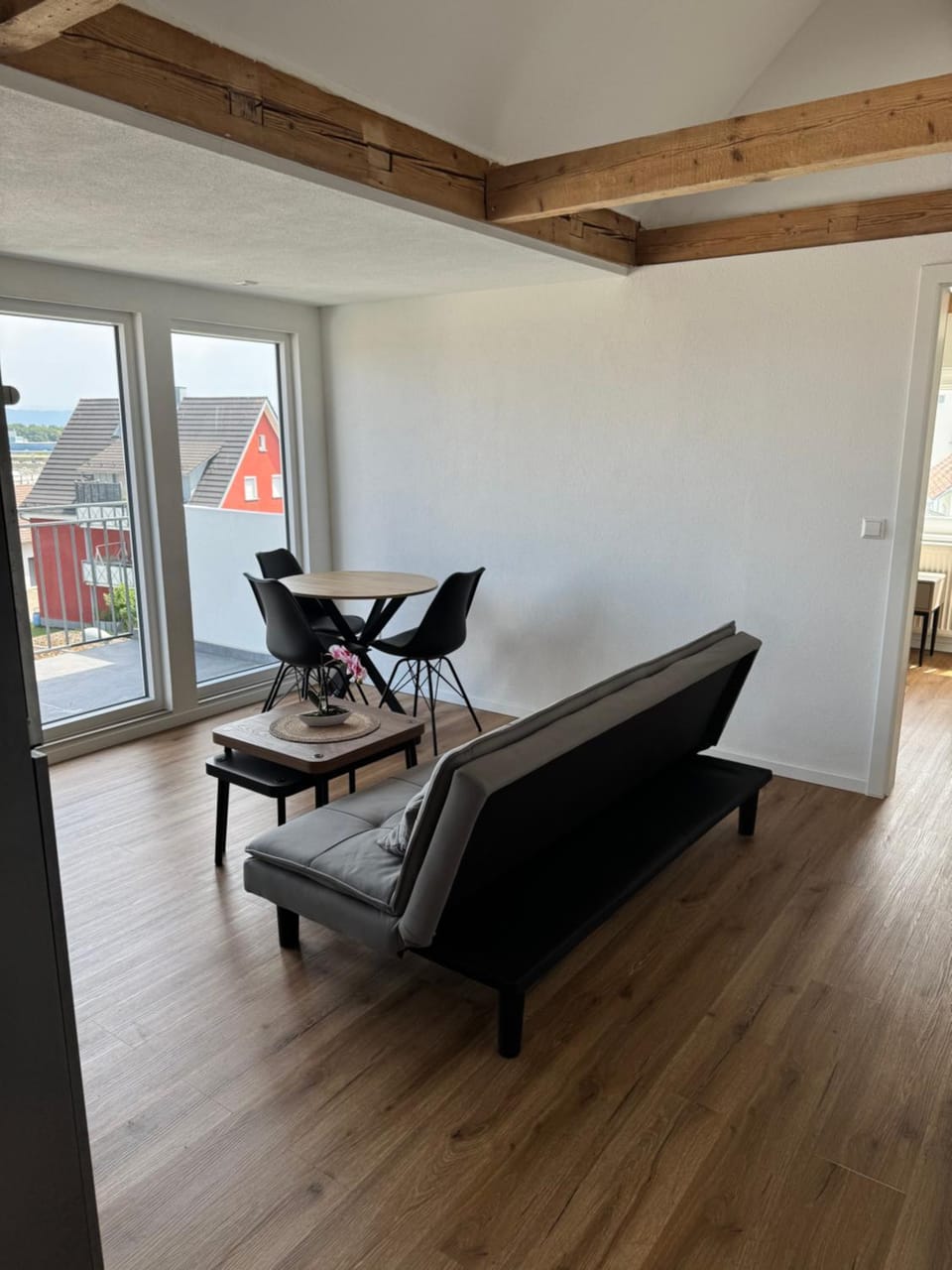 View (from property/room), Balcony/Terrace, Living room, Dining area
