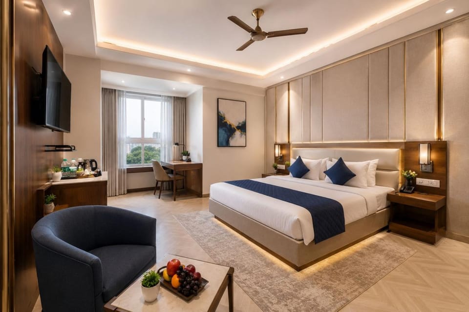 Bed, Bedroom