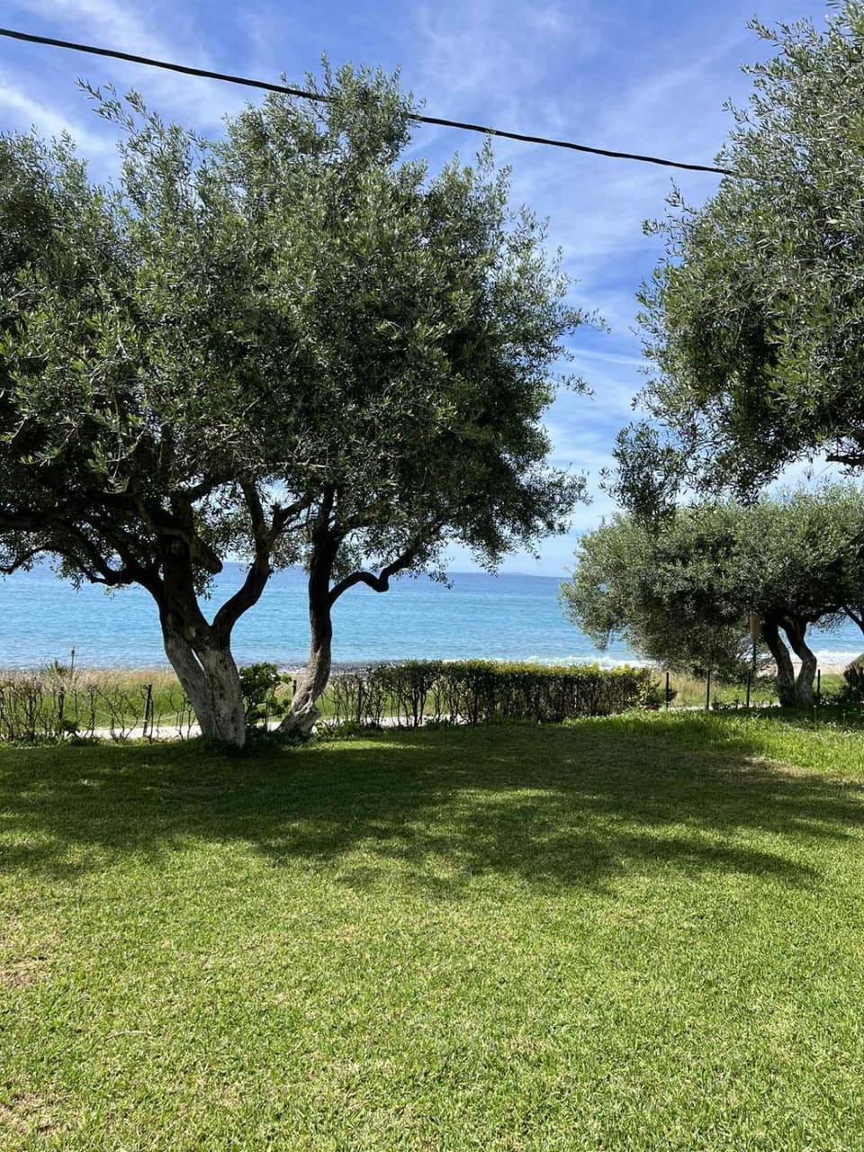 Natural landscape, Garden, Garden view, Sea view