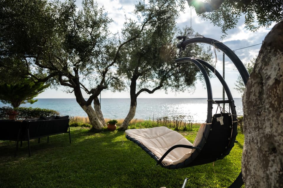 Natural landscape, Garden, Garden view, Sea view