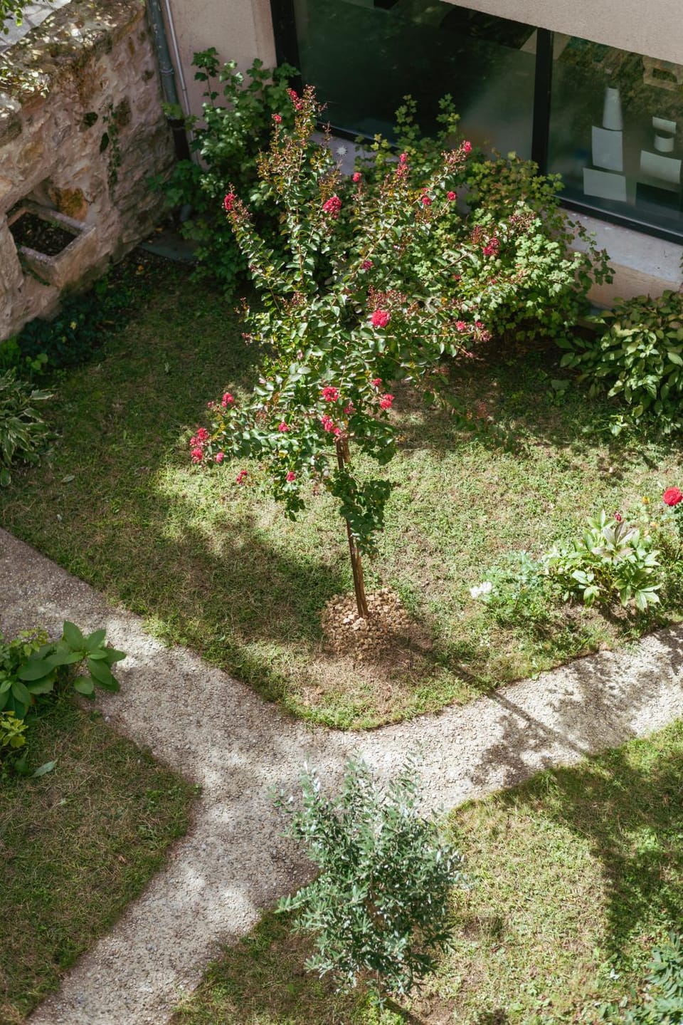 Spring, Day, Garden, Garden view