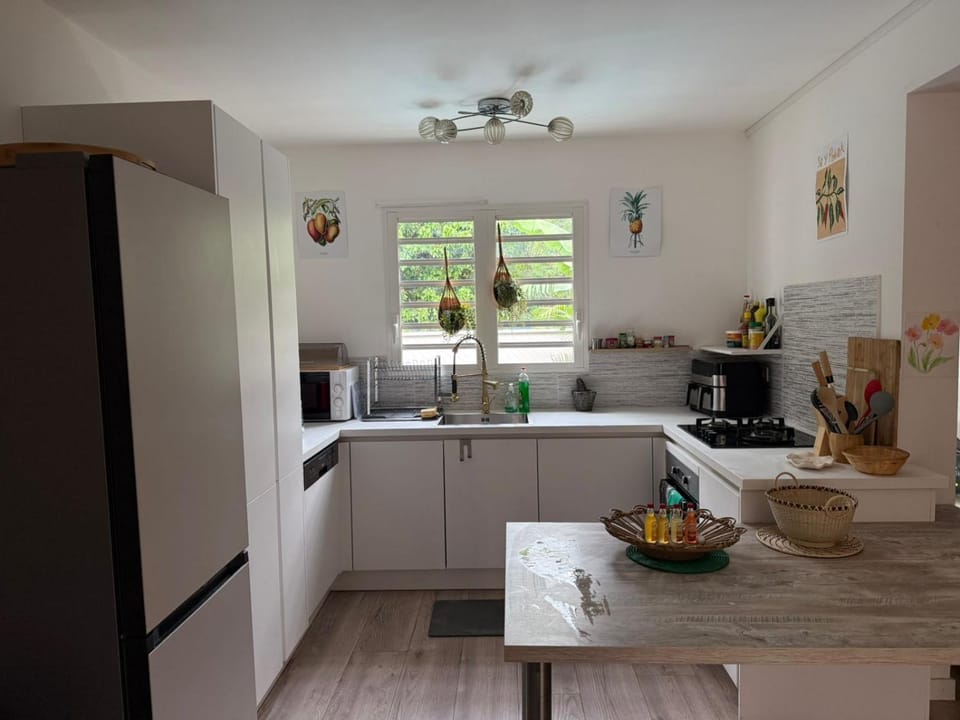 Kitchen or kitchenette, dishwasher, oven, stove