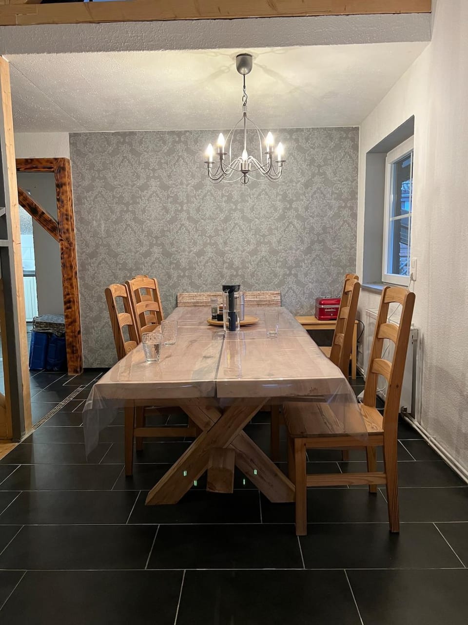 Dining area, Food, Food