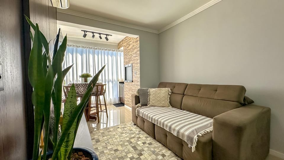 Apartamento a 5km do Centro de Blumenau Apartment in Blumenau