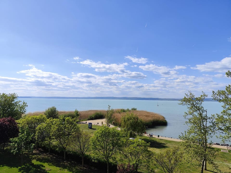 Beach, Aqua park, Lake view