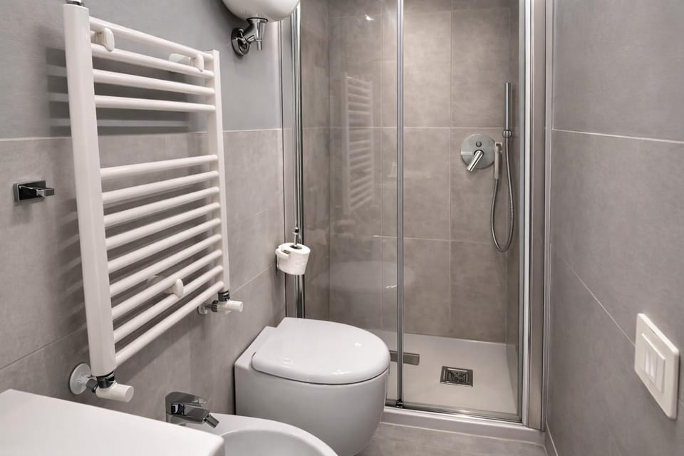 Shower, Toilet, Bathroom, towels