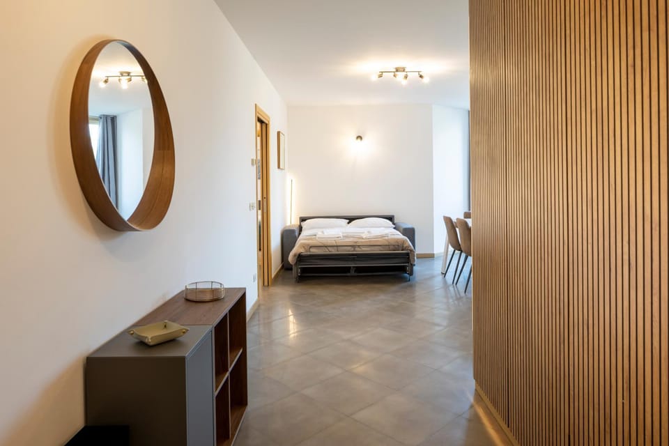 Bed, Living room, heating, pet friendly, towels, air conditioner