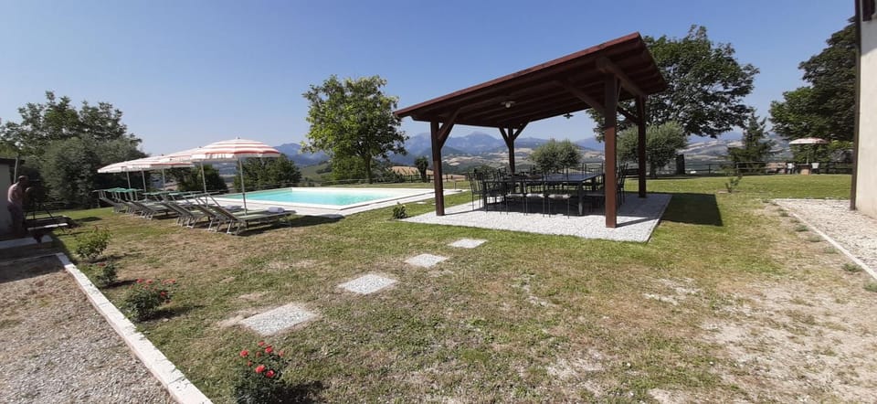 Property building, Spring, Winter, Summer, Garden, View (from property/room), Autumn, On site, Swimming pool