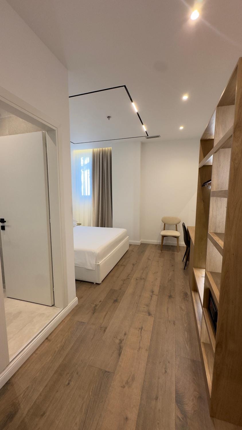 Bed, Photo of the whole room, Bedroom, wardrobe