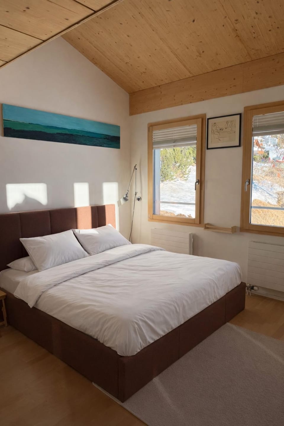 Penthouse duplex with sauna & mountain views Apartment in Samedan