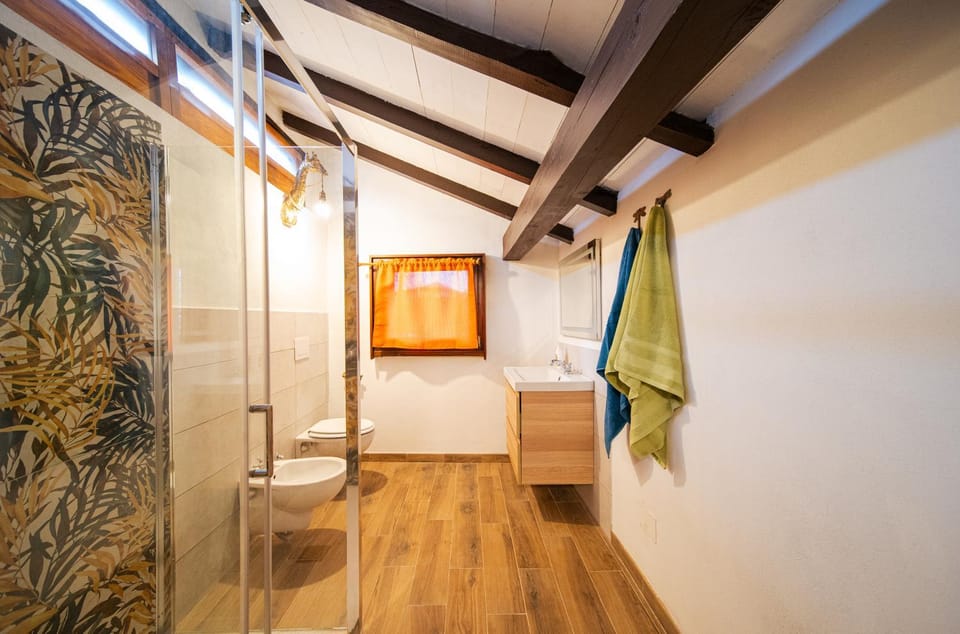 Shower, Bathroom, towels