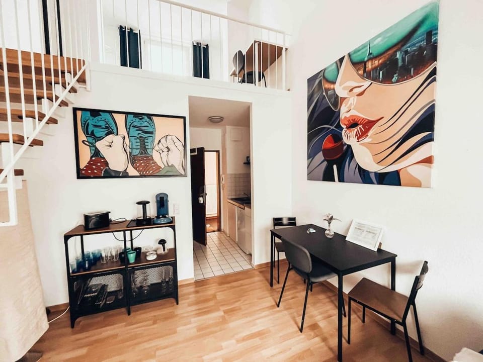 Cool city apartment on 2 floors, near main station, trade fair Apartment in Essen