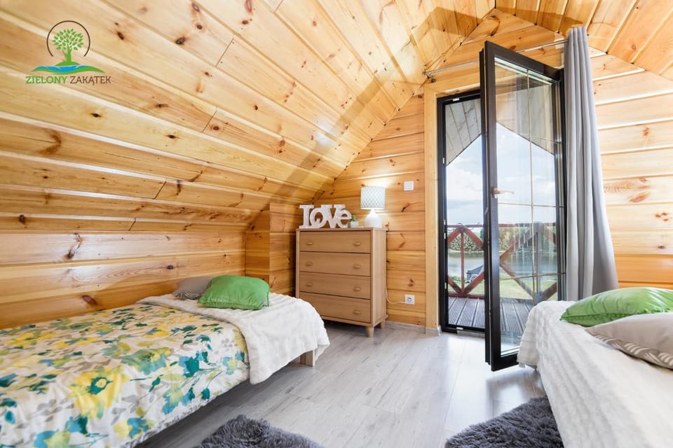 Domek nad samym jeziorem sauna jacuzzi House in Poland
