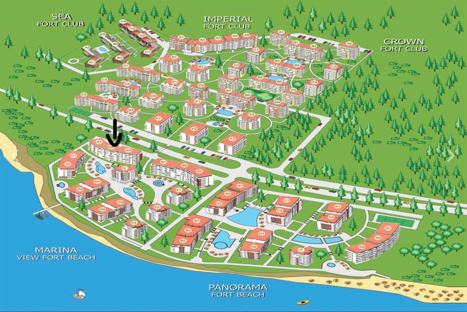 Fort Noks Svety Vlas Apartment in Burgas Province
