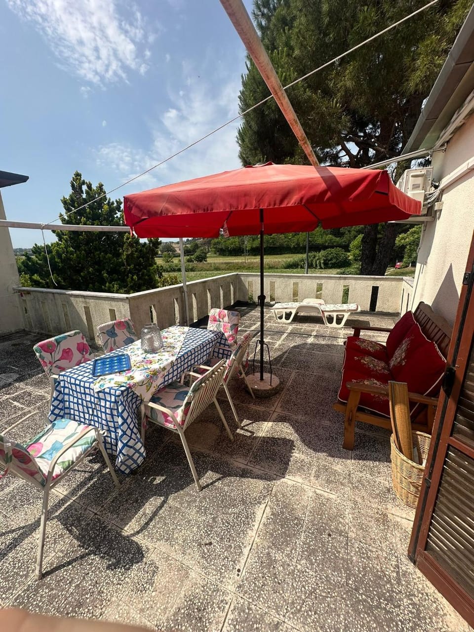 Day, Balcony/Terrace, sunbed