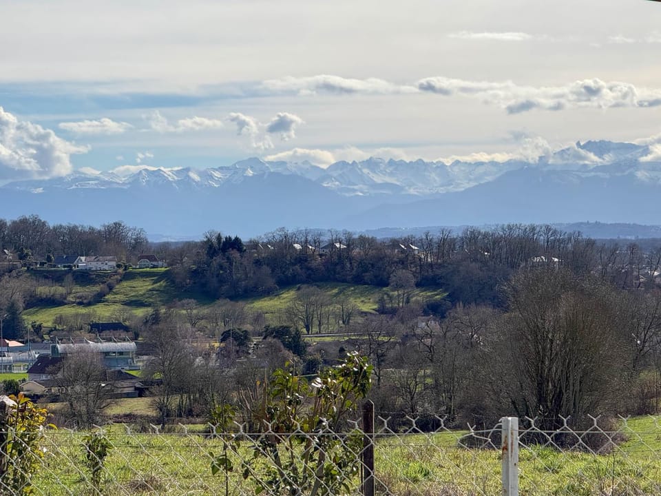 Garden, Mountain view