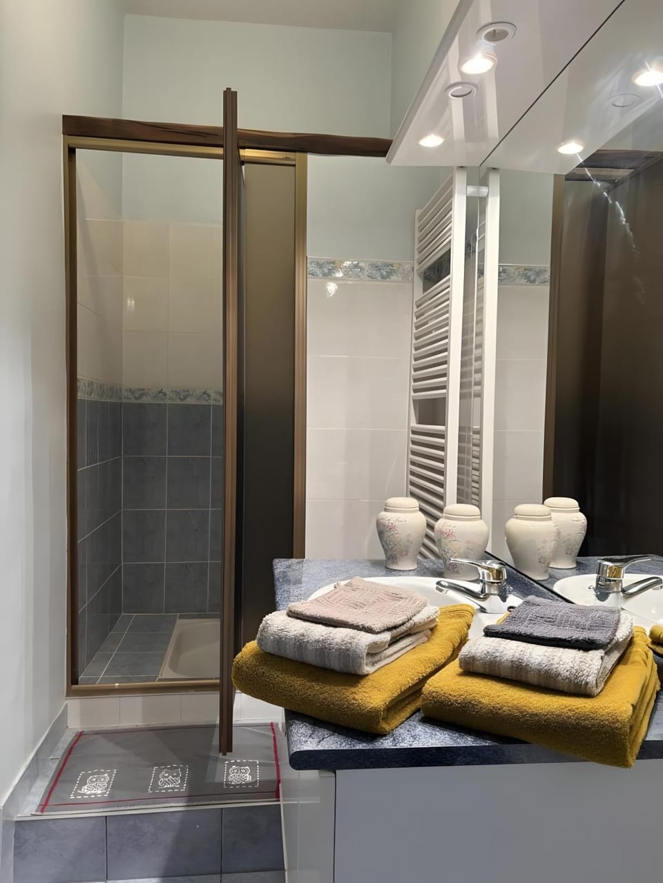 Bathroom, Living room
