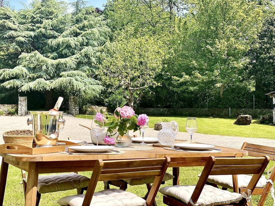 Patio, Garden, Garden view