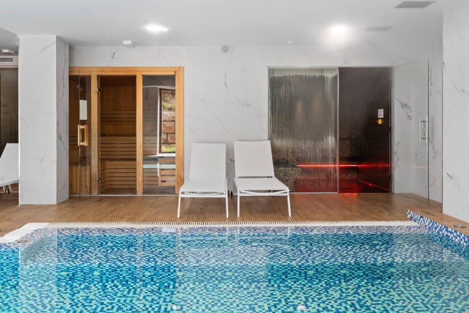 Sauna, Steam room, Spa and wellness centre/facilities, Swimming pool, Swimming pool, sunbed