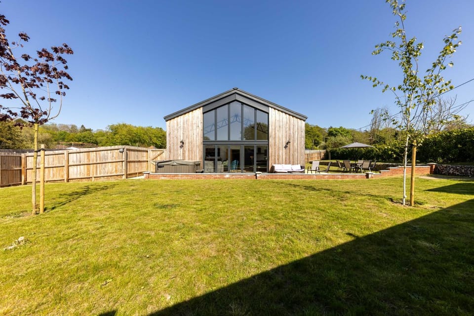 Property building, Garden view