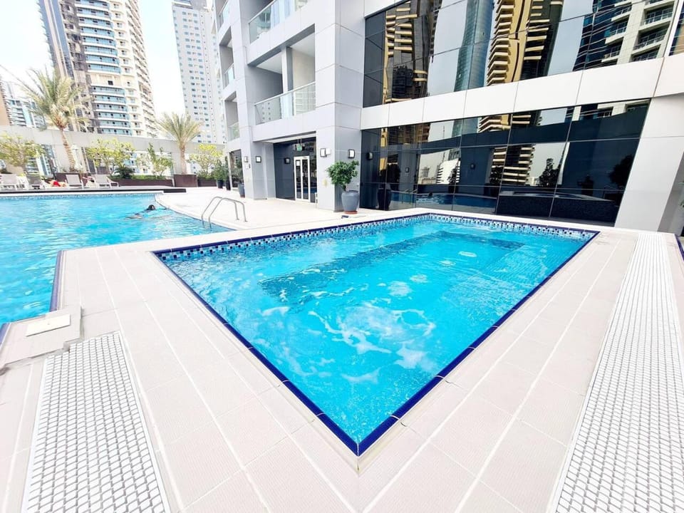Pool view, sunbed