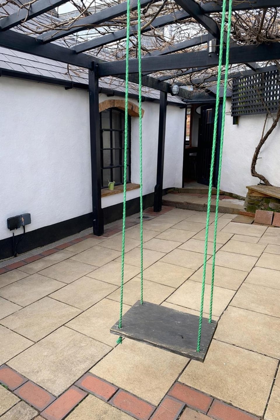 Property building, Patio, Day