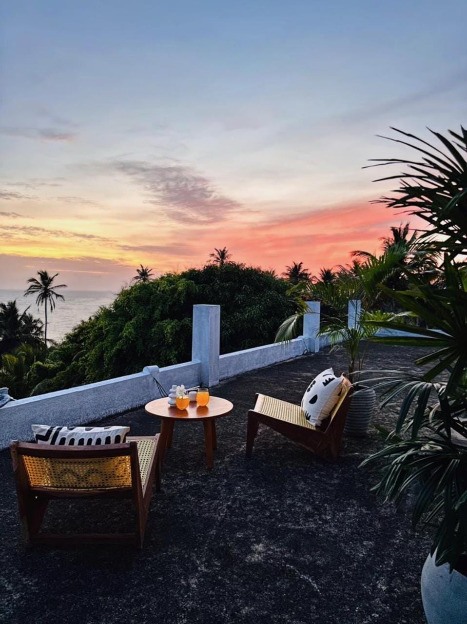 Balcony/Terrace, Sea view, Sunset, sunbed
