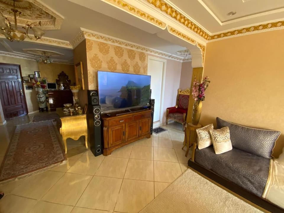 Luxury Appartment 2 min away from Mahaj Ryad 3 Bedrooms Private parking Apartment in Rabat