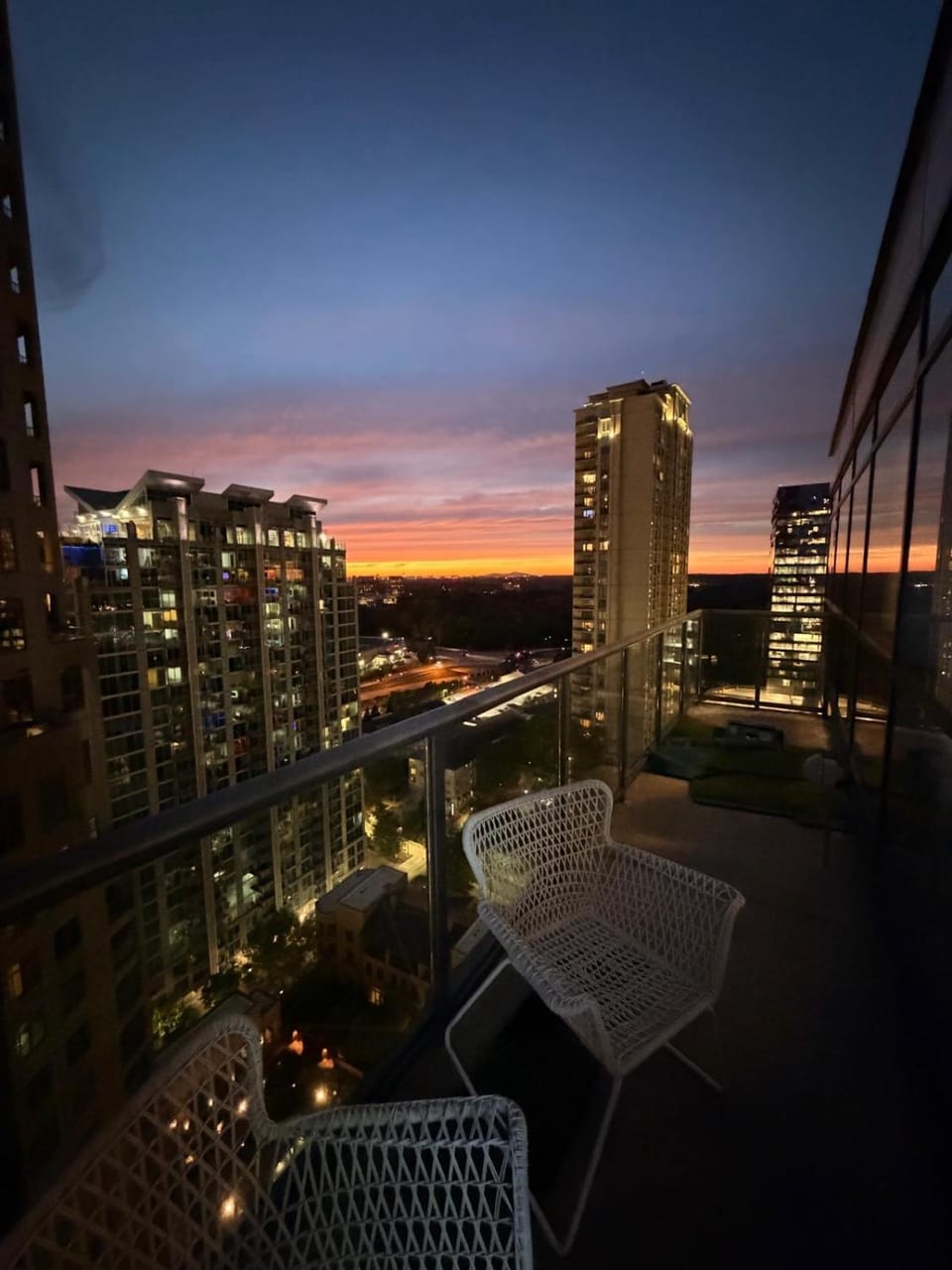 Patio, Night, View (from property/room), Balcony/Terrace, Sunset