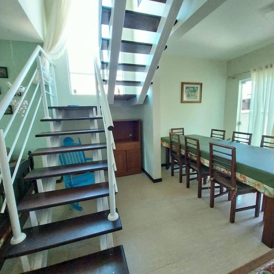 Two-story house 250 meters from Ubatuba beach House in São Francisco do Sul