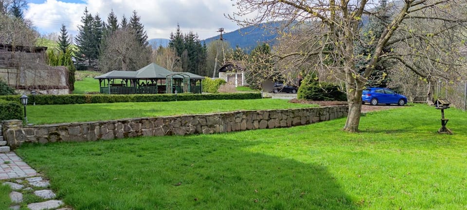 Spring, Day, Natural landscape, Garden, Garden view, Mountain view, Area and facilities