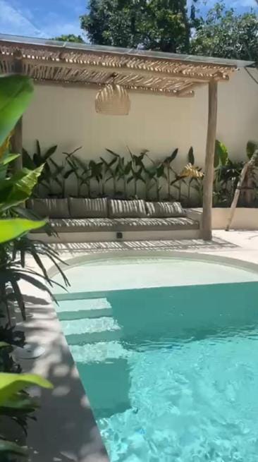 Swimming pool, sunbed, sunbed