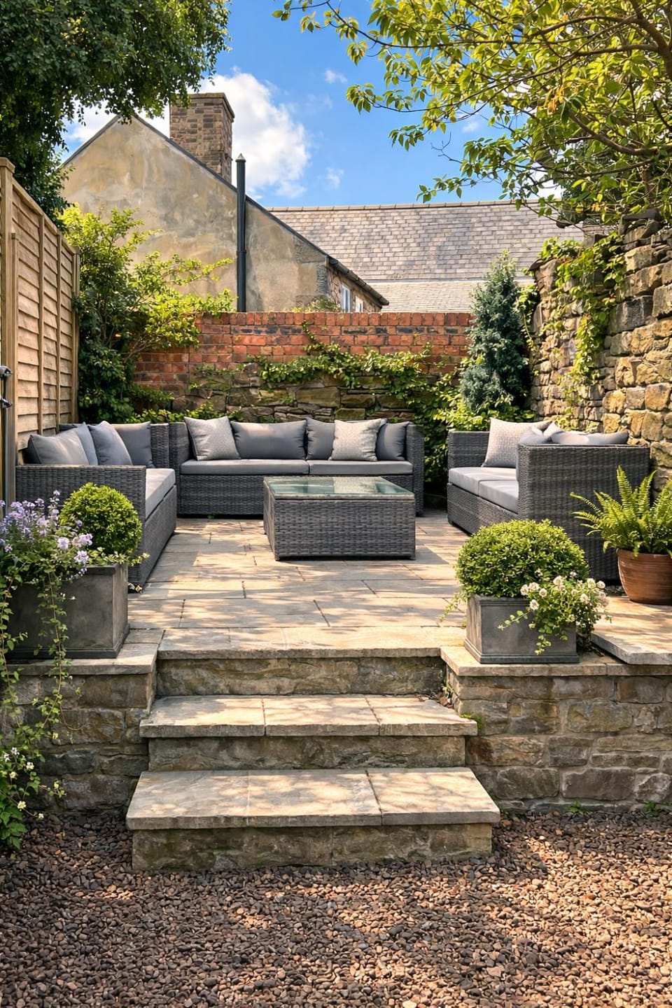 Day, Garden, Garden view