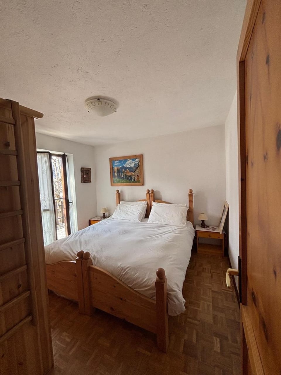 Bed, Photo of the whole room, Bedroom, wardrobe