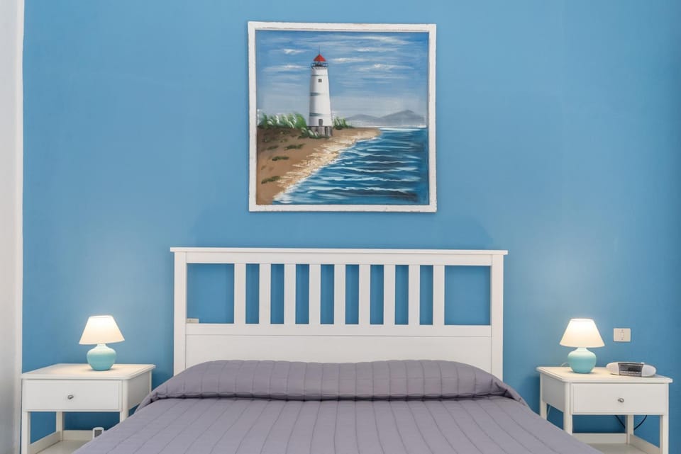 Property building, Living room, Bedroom