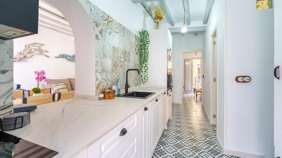 Kitchen or kitchenette, microwave, oven, stove, kitchen