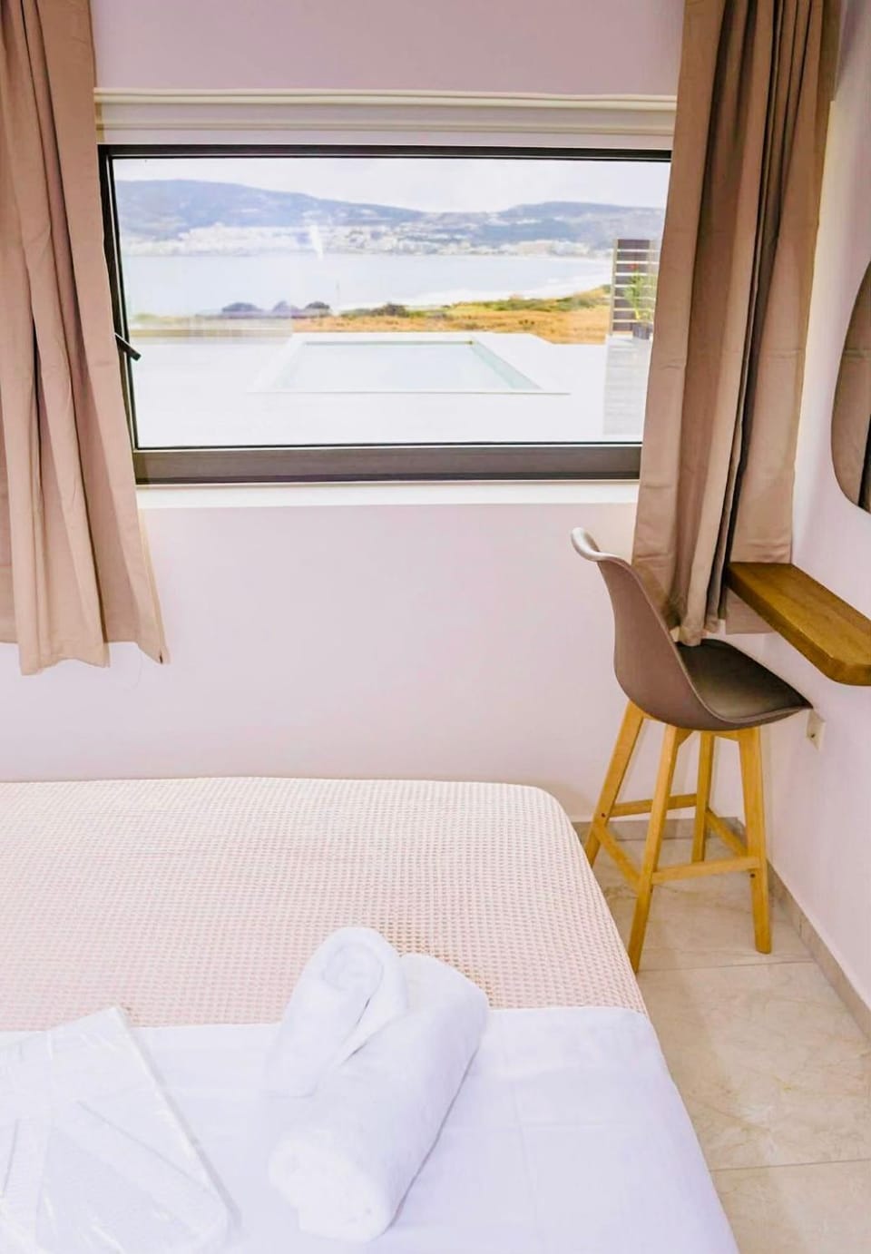 Bedroom, Sea view