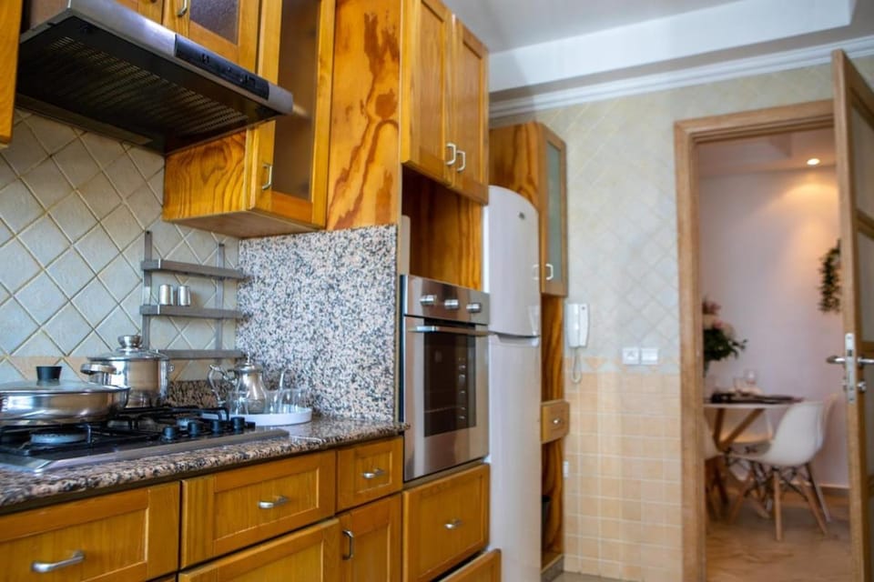 2 BEDROOMS, AC, Parking, Fiber, Elevator - Arribat Mall Apartment in Rabat