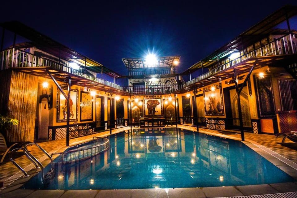 Skyza farms 5 BHK Rustic Villa with Pool & Garden Villa in Rajasthan
