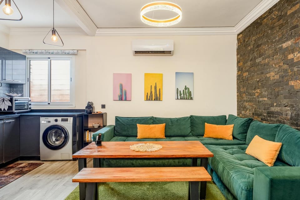 Bright & Chill Apartment, 10 Min to Jemaa el-Fna Apartment in Marrakesh