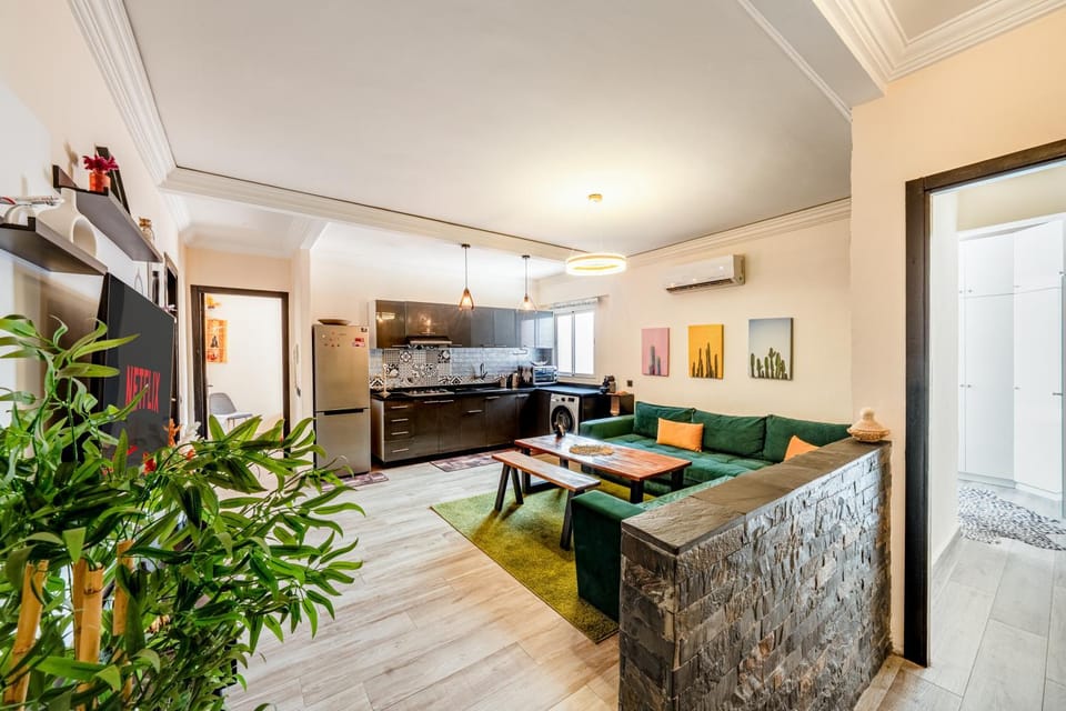 Bright & Chill Apartment, 10 Min to Jemaa el-Fna Apartment in Marrakesh