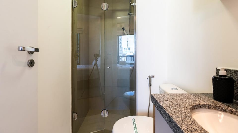 Vista Panorâmica e Moderno Studio I NIK Paulista Apartment in Sao Paulo City