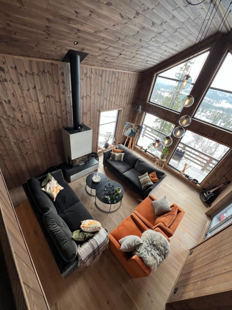 Skirvedalen - New cabin with panoramic views! Cabin in Viken, Norway